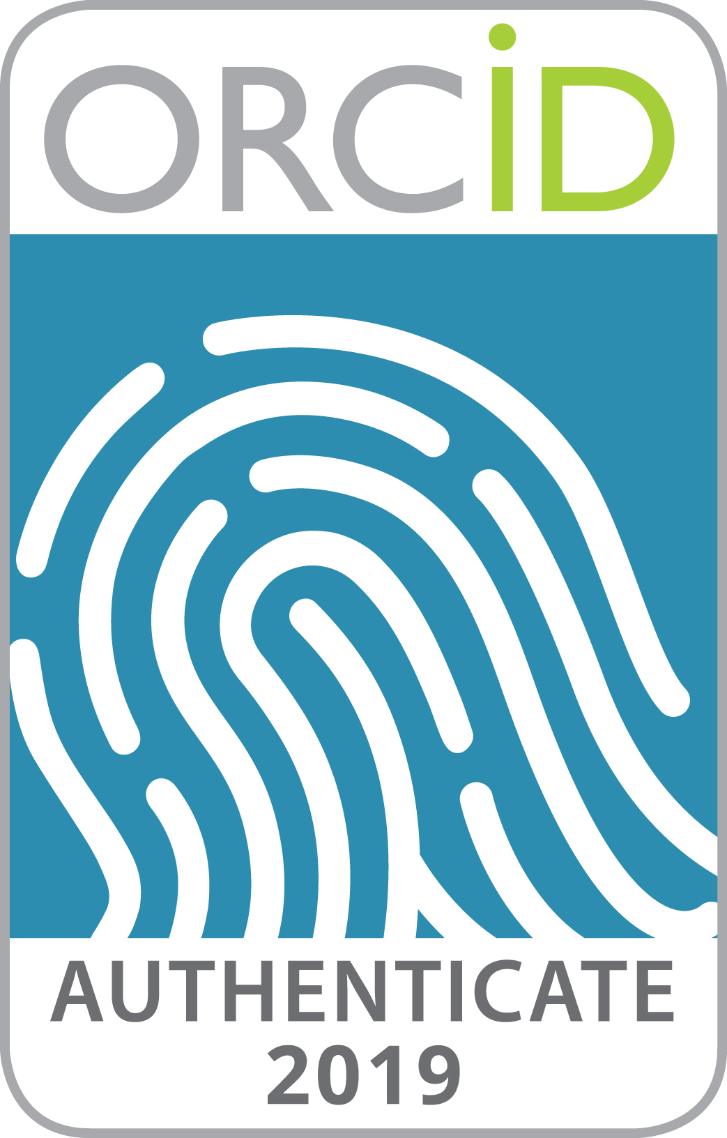 ORCID AUTHENTICATE Badge 2019